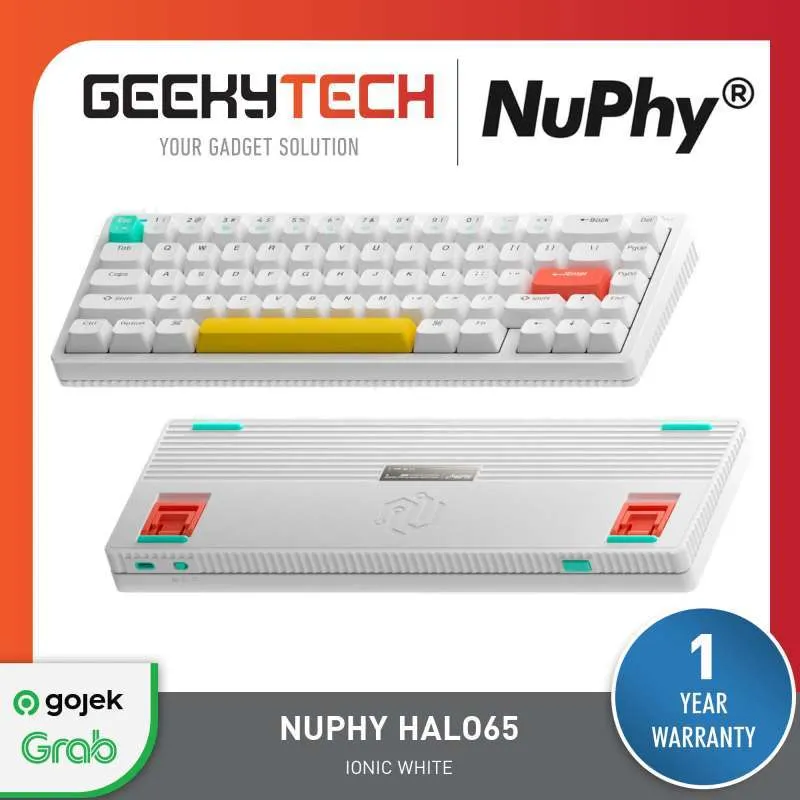 Foto Nuphy Nuphy Halo 65 / Nuphy Halo65 Wireless Mechanical Keyboard | Shopee