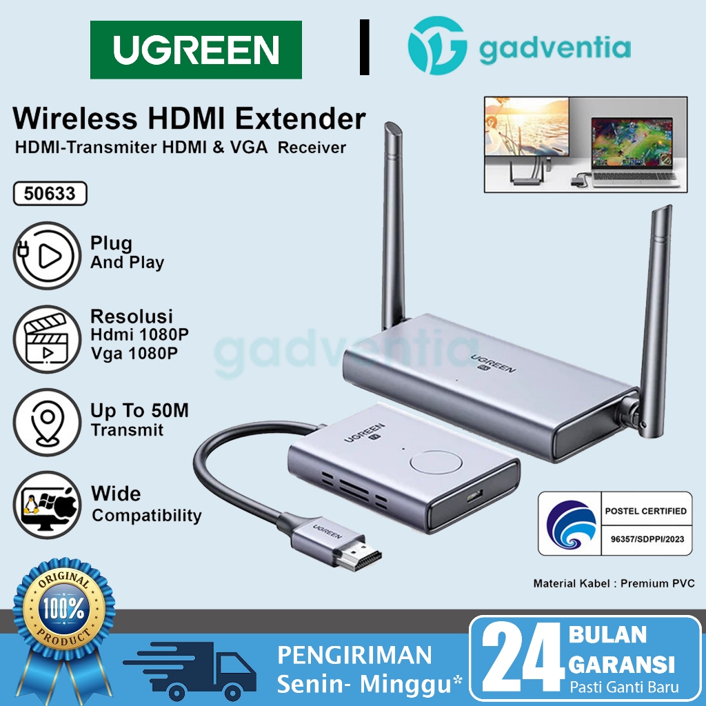 Foto Ugreen Smart Wireless HDMI Audio Video Receiver