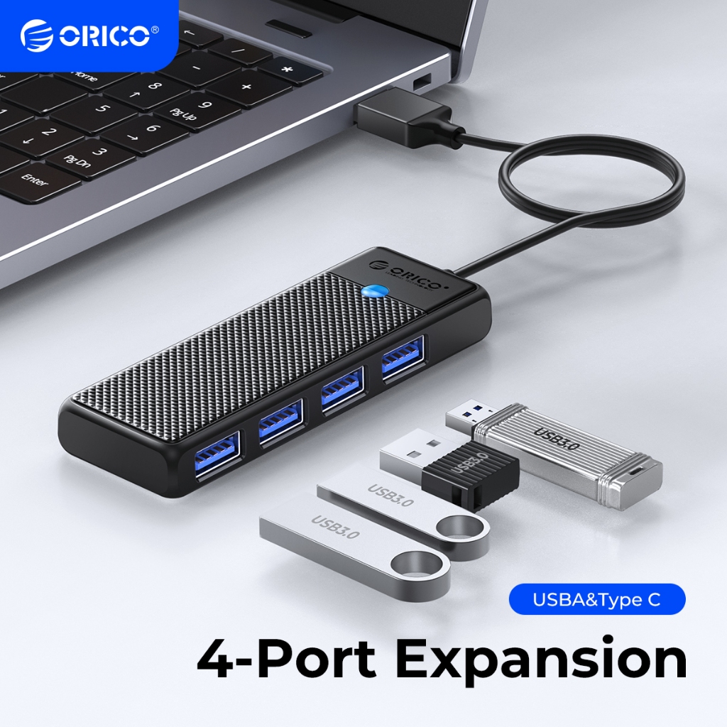 Foto USB USB HUB 3.0 type C ORI 100% DATA TRANSFER 4 port ...