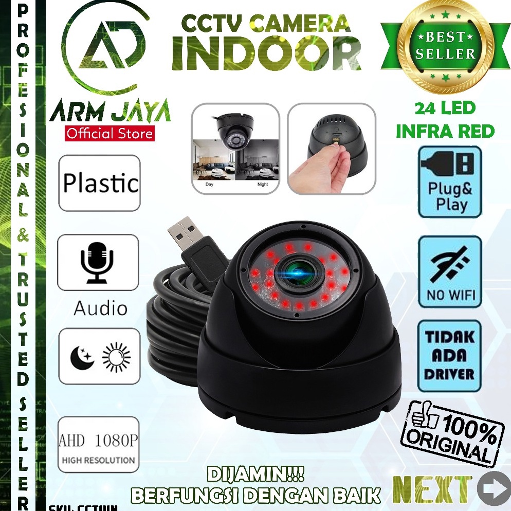 Foto Tanpa Merek CCTV MICRO SD Kamera Portable Praktis Tanpa Dvr